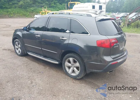 2011 Acura Mdx Technology Package z USA, uszkodzony, nr VIN 2HNYD2H45BH542441